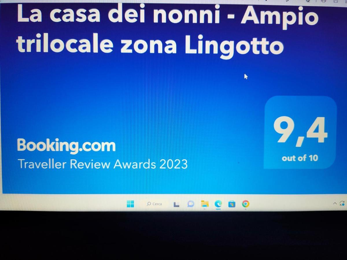La Casa Dei Nonni - Ampio Trilocale Zona Lingotto Daire Torino Dış mekan fotoğraf